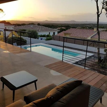 Villa Neuve Avec Piscine Bonifacio  Bagian luar foto