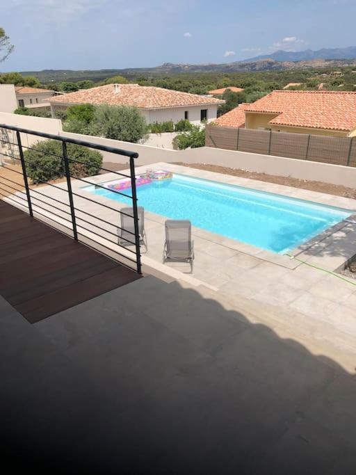 Villa Neuve Avec Piscine Bonifacio  Bagian luar foto